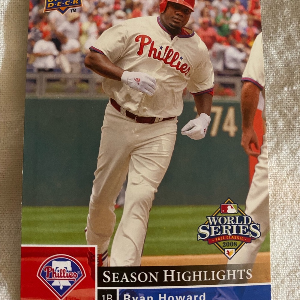 Season Highlights Card (Ryan Howard)